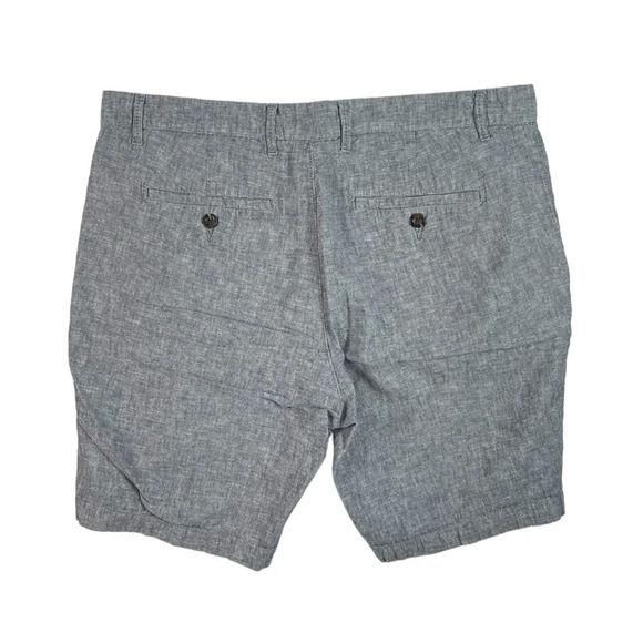 SH417 Men’s Goodfellow & Co. LINEN 9” Inseam LINDEN Shorts 34 - Picture 4 of 5
